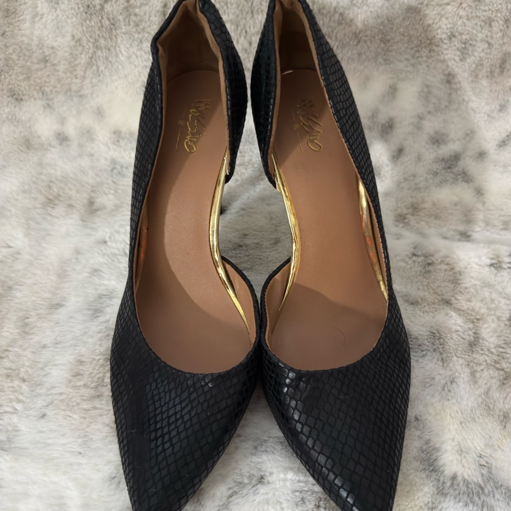 Mossimo Supply Co Black Stiletto Heels